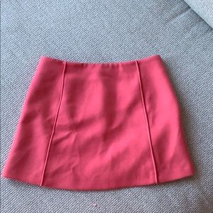 Hot pink vintage mini skirt